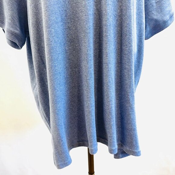 NEW APT. 9 Men Pullover Short Sleeve Crew Neck Partial Button Red Shirt Size XXL - Picture 6 of 9